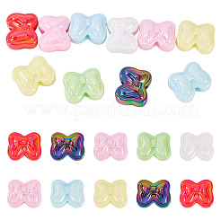 10Pcs UV Plating Opaque Acrylic Beads&nbsp;OACR-TA0004-06
