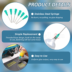 120PCS 304 Stainless Steel Glue Dispensing Needles&nbsp;FIND-BC0013-23B-02
