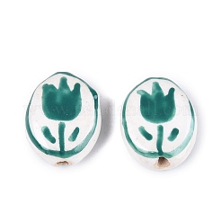 Handmade Porcelain Beads&nbsp;PORC-N013-10B