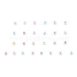 Alphabet Acrylic Beads&nbsp;OACR-X0006-21