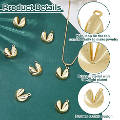 12Pcs Brass Pendants&nbsp;KK-HS0001-83G