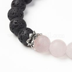 Natural Gemstone Charm Bracelets&nbsp;BJEW-JB03252