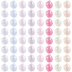 200Pcs Transparent Acrylic Pendants&nbsp;TACR-TA0001-58