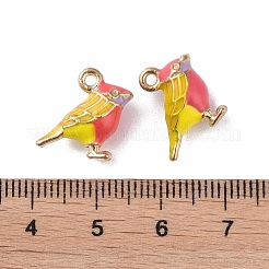 Alloy Enamel Pendants&nbsp;ENAM-R149-08C-G