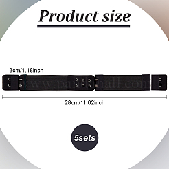 4Pcs Latex & Polyester Elastic Headbands&nbsp;MRMJ-WH0002-23