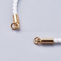 Braided Cotton Cord Bracelet Making&nbsp;MAK-I006-G
