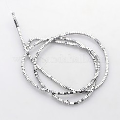 Electroplate Non-magnetic Synthetic Hematite Beads Strands&nbsp;G-J212E-01