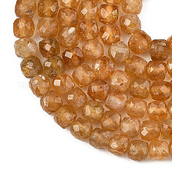 Natural Yellow Tourmaline Beads Strands&nbsp;G-D103-C10