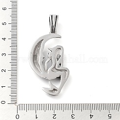 304 Stainless Steel Big Pendants&nbsp;STAS-R225-09AS