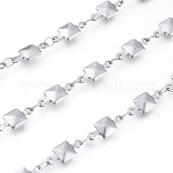 Tarnish Resistant 304 Stainless Steel Link Chains&nbsp;CHS-G014-08P