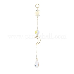 Electroplate Glass Window Hanging Suncatchers&nbsp;HJEW-JM00848