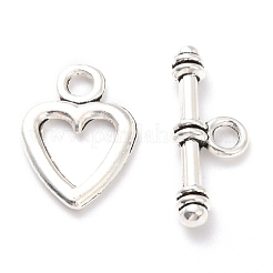 Tibetan Style Alloy Toggle Clasps&nbsp;PALLOY-P224-27AS