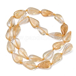 Heated Natural Citrine Beads Strands&nbsp;G-L650-H01-01