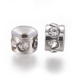 304 Stainless Steel Crystal Rhinestone Beads&nbsp;STAS-E474-54A-P