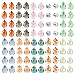 130Pcs 10 Styles Electroplate Glass Beads&nbsp;EGLA-TA0012-38