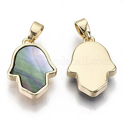 Natural Black Lip Shell Pendants&nbsp;KK-R112-002-NF