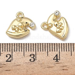 Christmas Alloy Crystal Rhinestone Pendants&nbsp;FIND-L026-01A-G