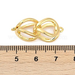 Brass Connector Charms Links&nbsp;KK-M311-18G