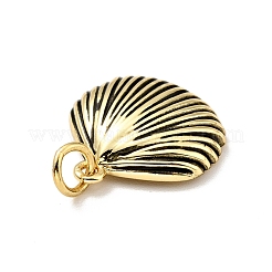 Brass Enamel Charms&nbsp;KK-G416-60G-01