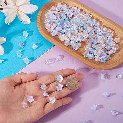 180Pcs 6 Styles Acrylic Bead Caps&nbsp;OACR-TA0004-44