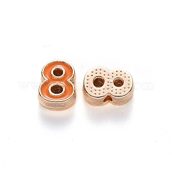 Alloy Enamel Beads&nbsp;LS-ENAM-R055-03-08-RS