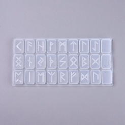 Runes/Futhark/Futhorc Silicone Molds&nbsp;DIY-K017-17