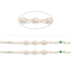 Handmade Brass Beaded Chains&nbsp;CHC-M021-13LG