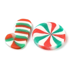Christmas Theme Handmade Polymer Clay Cabochons&nbsp;CLAY-Q004-26A