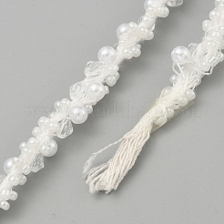 Plastic Beads Cord&nbsp;OCOR-WH0082-252