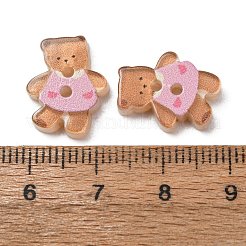2-Hole Printed Opaque Resin Buttons&nbsp;RE-CBAD26B-24
