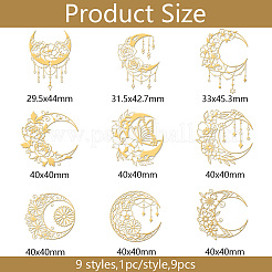 Nickel Decoration Stickers&nbsp;DIY-WH0450-075