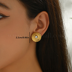 Minimalist Stainless Steel Stud Earrings&nbsp;AU5981-4
