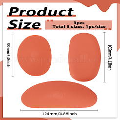 Oval Silicone Scrapers&nbsp;TOOL-LP0001-18