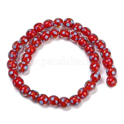 Handmade Lamword Beads Strands&nbsp;LAMP-P069-01A-04