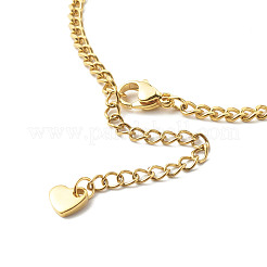 Natural Strawberry Quartz Beads Anklets Set for Girl Women&nbsp;AJEW-AN00450-03