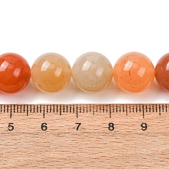 Natural Golden Silk Jade  Beads Strands&nbsp;G-T150-A06-12mm