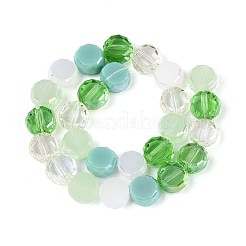 Electroplate Glass Beads Strands&nbsp;EGLA-N022-03A-A06