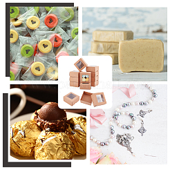 Folding Kraft Paper Cardboard Jewelry Gift Boxes&nbsp;CON-WH0092-25B