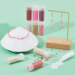 50G Pearlized Cylinder Seed Beads&nbsp;SEED-DC0001-18B