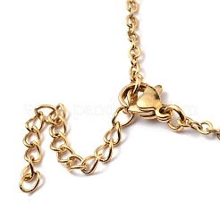 304 Stainless Steel Graduated Beaded Necklaces&nbsp;NJEW-H210-F-G