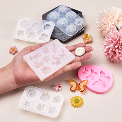5Pcs 5 Style DIY Silicone Molds&nbsp;DIY-PJ0001-23