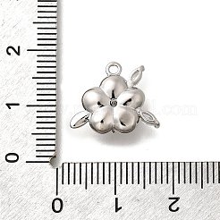Brass Micro Pave Cubic Zirconia Pendants&nbsp;KK-Q035-11P
