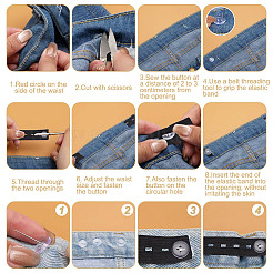DIY Sewing Resin Waist Button Kits&nbsp;DIY-WH0588-70B