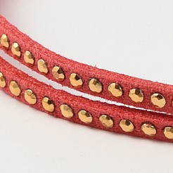Rivet Faux Suede Cord&nbsp;LW-M002-08