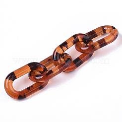 Transparent Acrylic Linking Rings&nbsp;OACR-S036-006B-A01