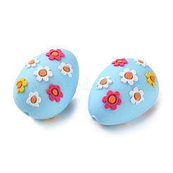 Easter's Day Silicone Beads&nbsp;SIL-S011-01A
