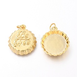 Brass Pendants&nbsp;KK-J275-19G