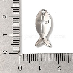 Non-Tarnish 304 Stainless Steel Pendants&nbsp;STAS-M017-02P