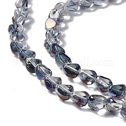 Electroplate Glass Beads Strands&nbsp;EGLA-L038-HR03