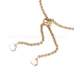 2MM 304 Stainless Steel Rolo Chain Slider Bracelet Making&nbsp;AJEW-JB01405